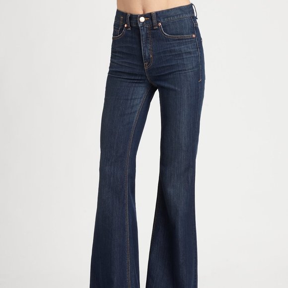 Marc By Marc Jacobs Denim - Marc by Marc Jacobs Wide Leg Flare Trouser Jeans